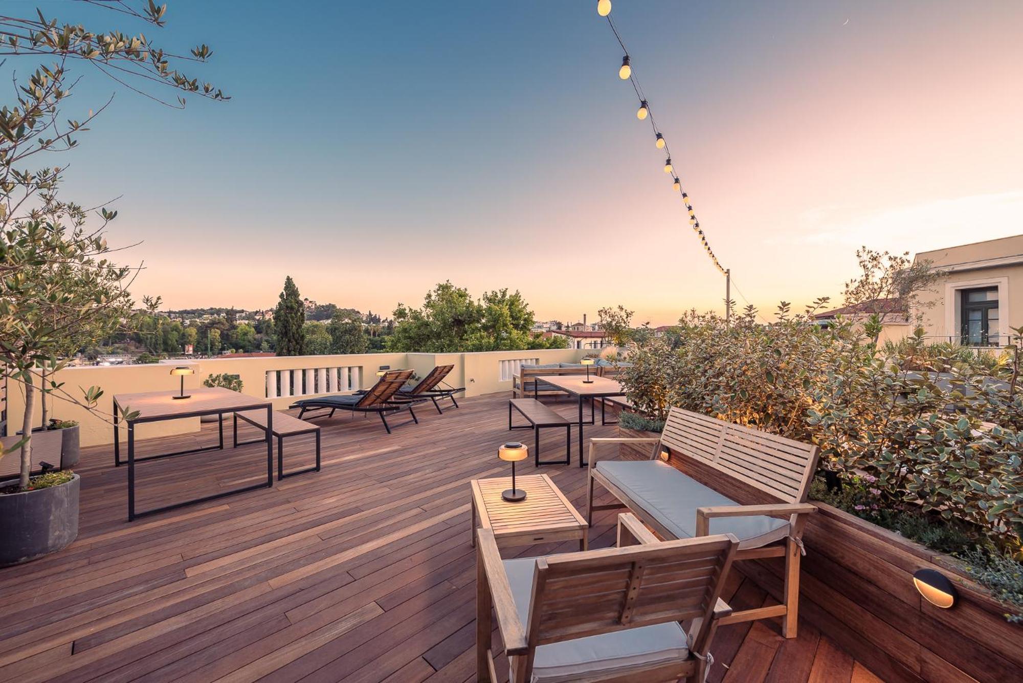 Moon And Stars Athens Hotel Bagian luar foto